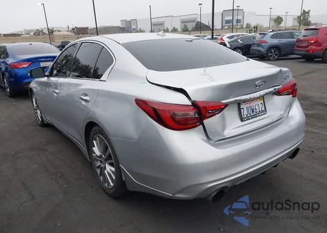 2018 Infiniti Q50 Luxe/Sport from USA, damaged, VIN JN1EV7AP1JM356871